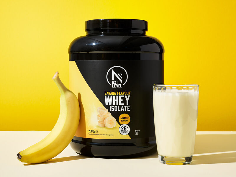 Whey Isolate Banaan - 2kg image number 3